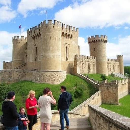 Una visita guiada a un castillo medieval en Castilla y Le&oacute;n